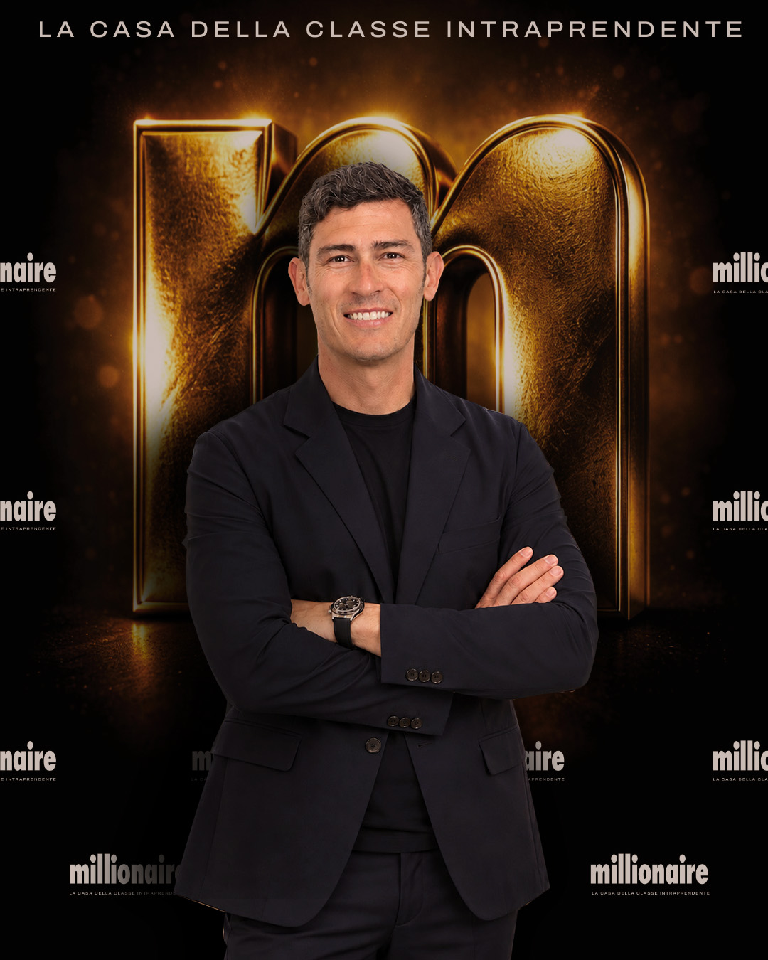 Tino Bassu, speaker della serata